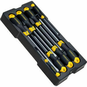 Afbeelding van een Stanley Transmodule Cushiongrip schroevendraaierset