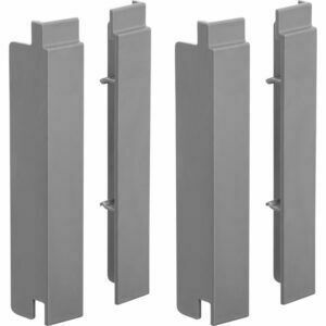 Afbeelding van een Stanley Track Wall - Eindkap, 4 stuks