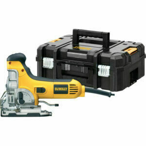 Afbeelding van een DEWALT DW333KT-QS 701W Decoupeerzaag Body grip