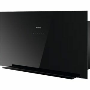 Afbeelding van een Miele DA 9092 W Screen Obsidiaanzwart Afzuigkap - Wandschouwafzuigkap