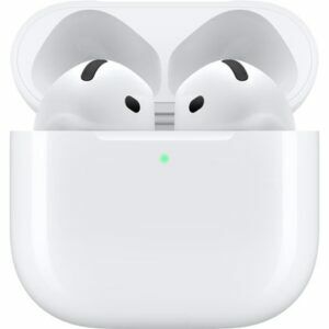 Afbeelding van een Apple AirPods 4 met actieve ruisonderdrukking
