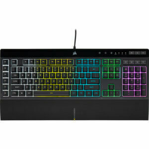 Afbeelding van een Corsair K55 RGB PRO gaming toetsenbord