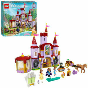 Afbeelding van een LEGO Disney Princess - Belle en het Beest kasteel Constructiespeelgoed