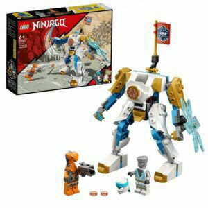 Afbeelding van een LEGO Ninjago - Zane's power-upmecha EVO Constructiespeelgoed