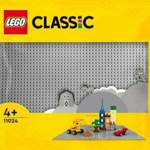 Afbeelding van een LEGO Classic - Grijze bouwplaat Constructiespeelgoed
