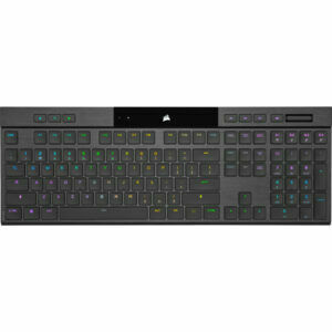 Afbeelding van een Corsair K100 AIR Wireless RGB gaming toetsenbord