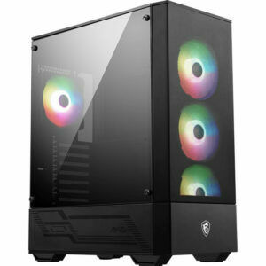 Afbeelding van een MSI MAG FORGE 112R midi tower behuizing