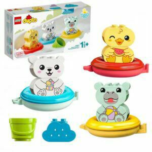 Afbeelding van een LEGO DUPLO - Pret in bad: drijvende dierentrein Constructiespeelgoed