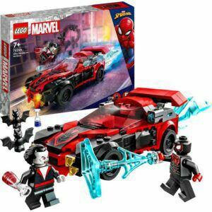 Afbeelding van een LEGO Marvel - Miles Morales vs. Morbius Constructiespeelgoed