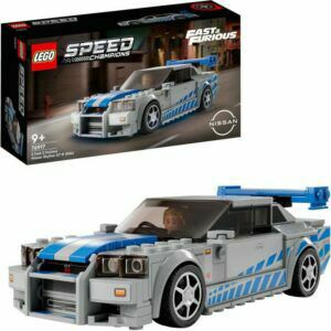 Afbeelding van een LEGO Speed Champions - 2 Fast 2 Furious Nissan Skyline GT-R (R34) Constructiespeelgoed