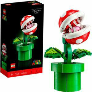 Afbeelding van een LEGO Super Mario - Piranha Plant Constructiespeelgoed