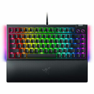 Afbeelding van een Razer BlackWidow V4 75% gaming toetsenbord
