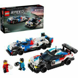 Afbeelding van een LEGO Speed Champions - BMW M4 GT3 & BMW M Hybrid V8 racewagens Constructiespeelgoed