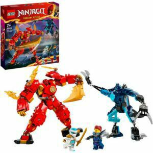 Afbeelding van een LEGO Ninjago - Kai's elementaire vuurmecha Constructiespeelgoed
