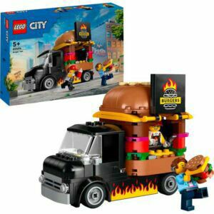 Afbeelding van een LEGO City - Hamburgertruck Constructiespeelgoed