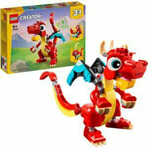 Afbeelding van een LEGO Creator 3-in-1 - Rode draak Constructiespeelgoed