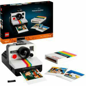 Afbeelding van een LEGO Ideas Polaroid OneStep SX-70 camera Constructiespeelgoed