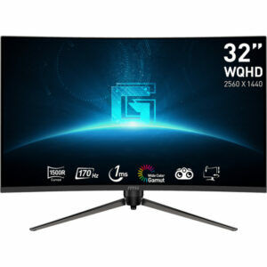 Afbeelding van een MSI G32CQ5P 31.5'' Curved gaming monitor