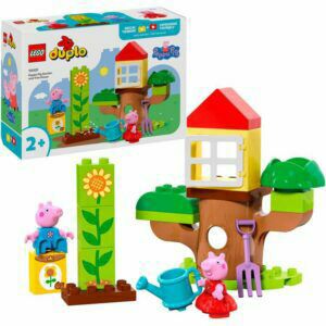 Afbeelding van een LEGO DUPLO - Peppa Big tuin en boomhut Constructiespeelgoed