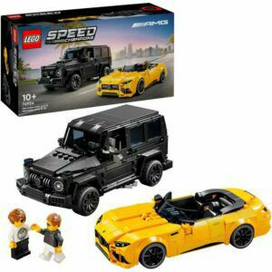 Afbeelding van een LEGO Speed Champions - Mercedes-AMG G 63 en Mercedes-AMG SL 63 Constructiespeelgoed