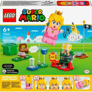 Afbeelding van een LEGO Super Mario - Avonturen met interactieve Peach Constructiespeelgoed