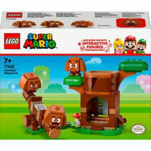 Afbeelding van een LEGO Super Mario - Speeltuin van de Goomba's Constructiespeelgoed