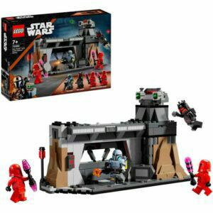 Afbeelding van een LEGO Star Wars - Paz Vizsla en Moff Gideon duel Constructiespeelgoed