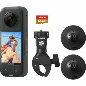 Afbeelding van een Insta360 X3 Motor Combo videocamera