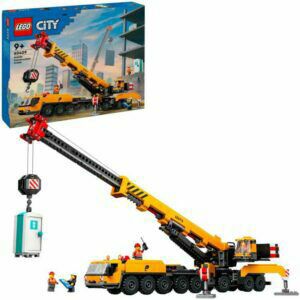 Afbeelding van een LEGO City - Gele mobiele bouwkraan Constructiespeelgoed
