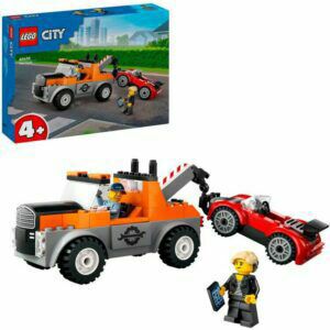 Afbeelding van een LEGO City - Sleepwagen en sportautoreparatie Constructiespeelgoed