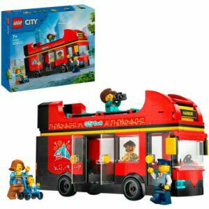 Afbeelding van een LEGO City - Toeristische rode dubbeldekker Constructiespeelgoed