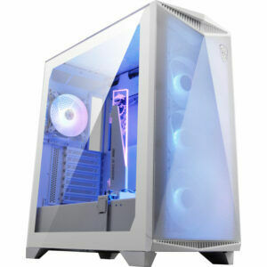 Afbeelding van een MSI MPG GUNGNIR 300R AIRFLOW WHITE midi tower behuizing