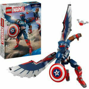 Afbeelding van een LEGO Marvel - Nieuwe Captain America bouwfiguur Constructiespeelgoed