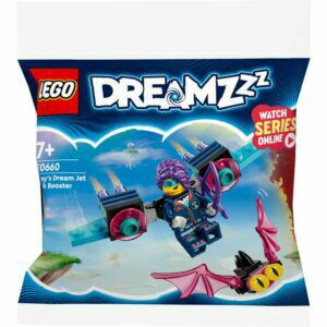 Afbeelding van een LEGO DREAMZzz - Zoey's jetpackbooster & Z-Blob en Bunchu spinontsnapping Constructiespeelgoed