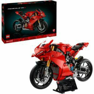Afbeelding van een LEGO Technic - Ducati Panigale V4 S motor Constructiespeelgoed