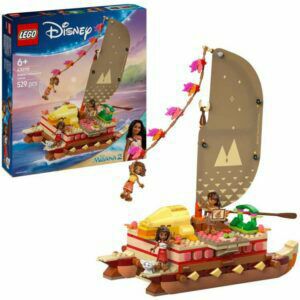 Afbeelding van een LEGO Disney - Vaiana's avonturenkano Constructiespeelgoed