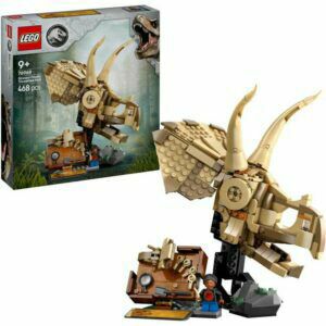 Afbeelding van een LEGO Jurassic World - Dinosaurusfossielen: Triceratops schedel Constructiespeelgoed