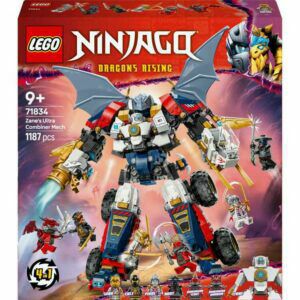 Afbeelding van een LEGO Ninjago - Zane's ultra-combomecha Constructiespeelgoed
