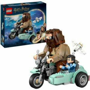 Afbeelding van een LEGO Harry Potter - Hagrid en Harry's rit op de motor Constructiespeelgoed