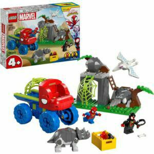 Afbeelding van een LEGO Marvel Spidey And His Amazing Friends - Team Spidey reddingsmissie met dinotruck Constructiespeelgoed