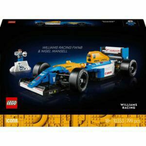Afbeelding van een LEGO Icons - Williams Racing FW14B en Nigel Mansell Constructiespeelgoed