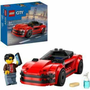 Afbeelding van een LEGO City - Rode sportwagen Constructiespeelgoed