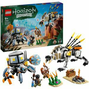 Afbeelding van een LEGO Horizon Adventures - Aloy en Varl vs. Shell-Walker en Sawtooth Constructiespeelgoed