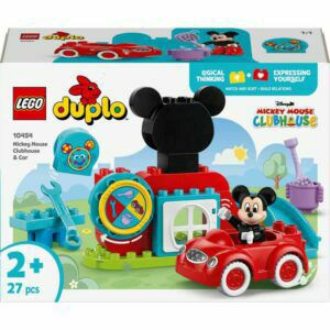 Afbeelding van een LEGO DUPLO - Mickey Mouse clubhuis en auto Constructiespeelgoed