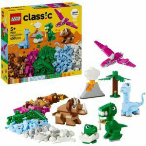 Afbeelding van een LEGO Classic - Creatieve dinosaurussen Constructiespeelgoed