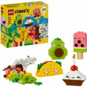 Afbeelding van een LEGO Classic - Creatieve etensvriendjes Constructiespeelgoed