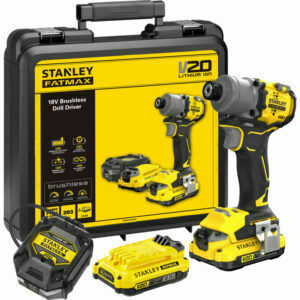 Afbeelding van een Stanley V20 18V borstelloze slagschroevendraaier