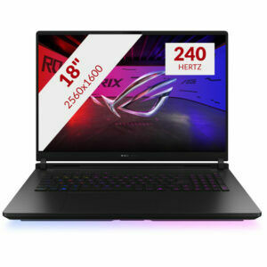Afbeelding van een ASUS ROG Strix SCAR 18 G835LX-SA008W 18'' Copilotplus gaming laptop