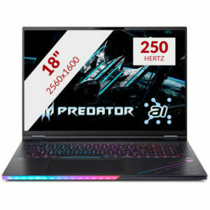 Afbeelding van een Acer Predator Helios 18 AI PH18-73-9682 18'' gaming laptop