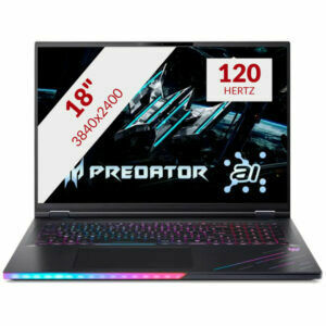 Afbeelding van een Acer Predator Helios 18 AI PH18-73-90RW 18'' gaming laptop